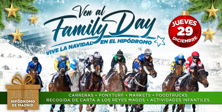 Family Day Navidad en el Hipódromo de la Zarzuela: 29 de diciembre